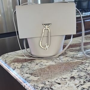 ZAC Zac Posen Taupe Crossbody Bag